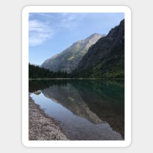 Mountain Reflection in Lake Sticker